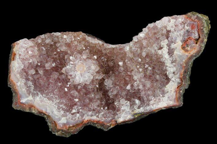 Amethyst Crystal Geode Section - Morocco #127971